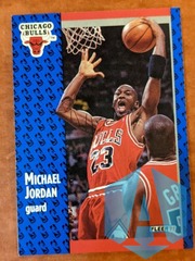 1991 Fleer Chicago Bulls Michael Jordan Guard Card #29